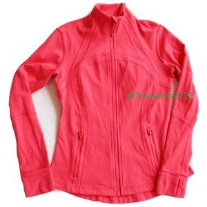 Lululemon Define Jacket Size 8 Pink Zip Up